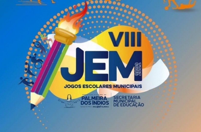 Cerimônia de abertura dos Jogos Escolares Municipal será na sexta (18), em Palmeira dos Índios