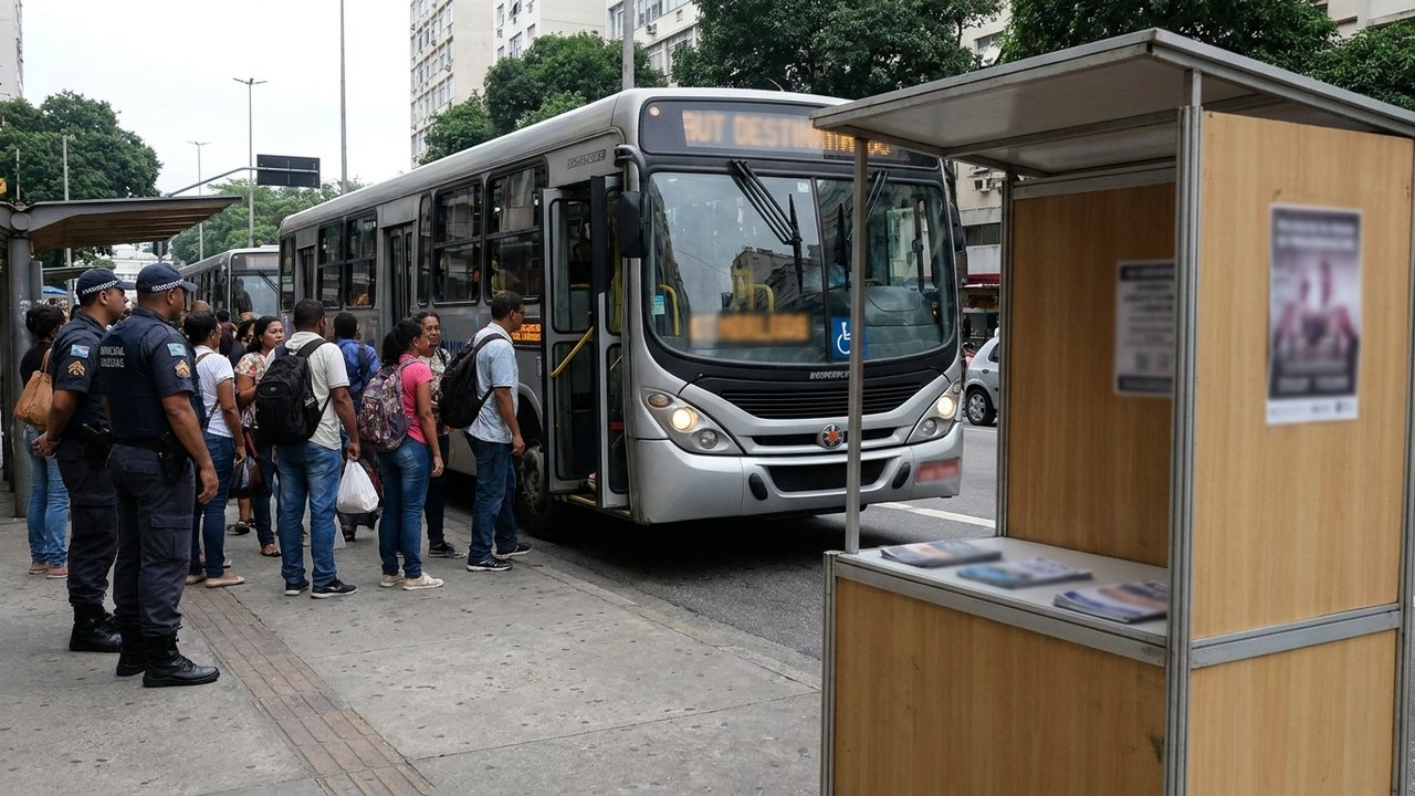 Horários de ônibus gratuitos no Rio durante as eleições