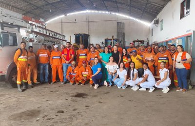 Prefeitura de Palmeira promove ação do Novembro Azul e atende mais de 130 colaboradores com serviços preventivos