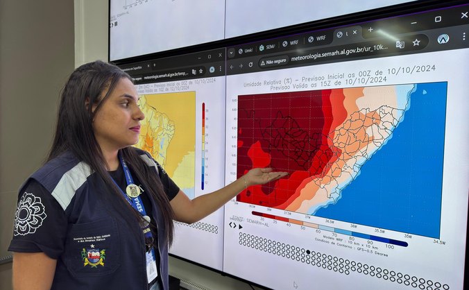 Monitoramento das condições climáticas é feito pela Superintendência de Prevenção em Desastres Naturais