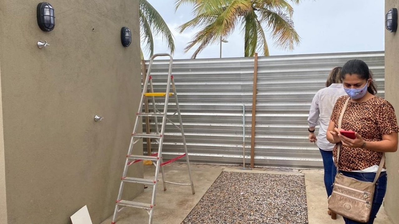 Prefeitura dá início às obras para construção dos banheiros da orla