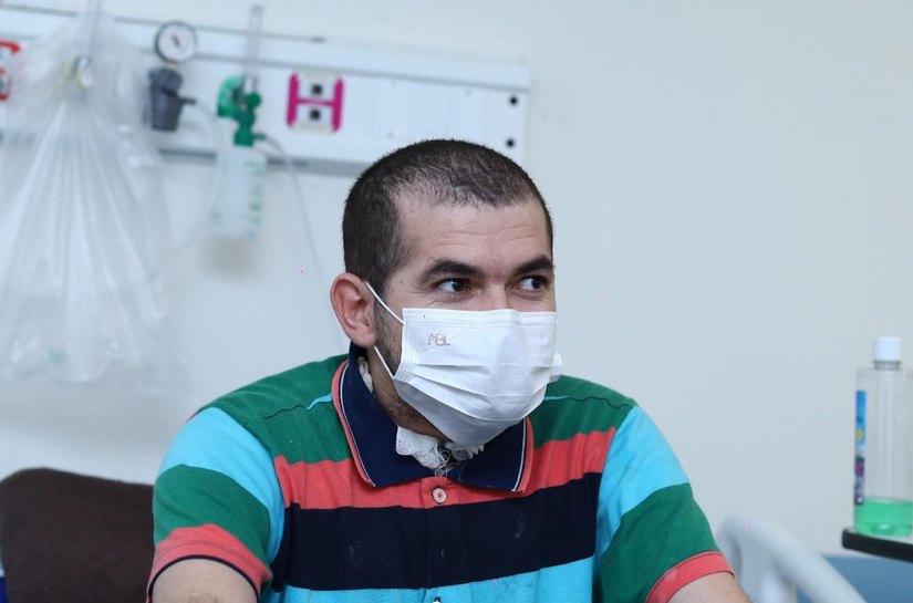 Paciente do Hospital Metropolitano de Alagoas tem a vida salva e resgata cidadania