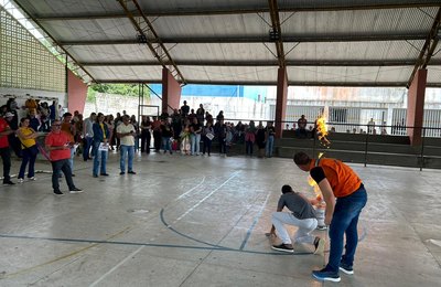 Prefeitura de Tanque d’Arca realiza palestra sobre primeiros socorros e combate a incêndio
