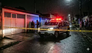 Homem monitorado por tornozeleira eletrônica é executado a tiros no Tabuleiro do Martins; mulher também foi baleada