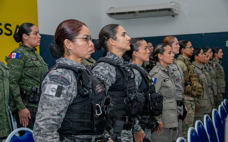 Evento voltado ao efetivo feminino marca Dia Internacional da Mulher na PM