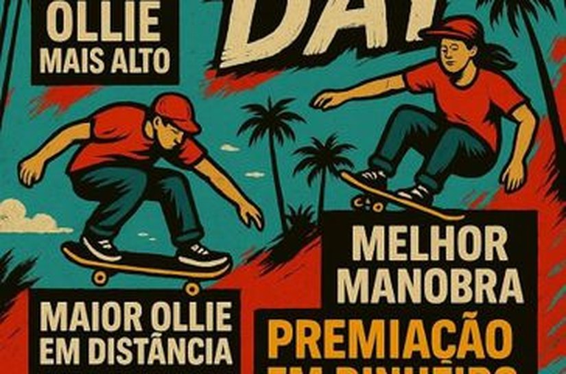 Go Skate Day 2025 será celebrado em Maceió com evento na Pista da Pajuçara