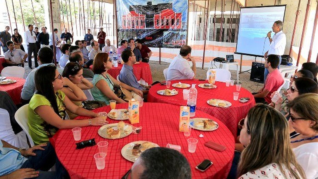 Empresários acompanham avanço das obras do Polo de Tecnologia do Jaraguá