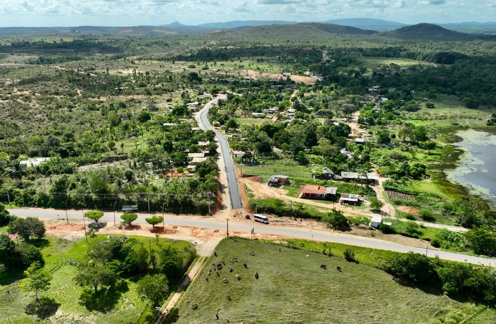obras rodovia são cristóvão / Foto: Foto: Prefeitura de São Cristóvão