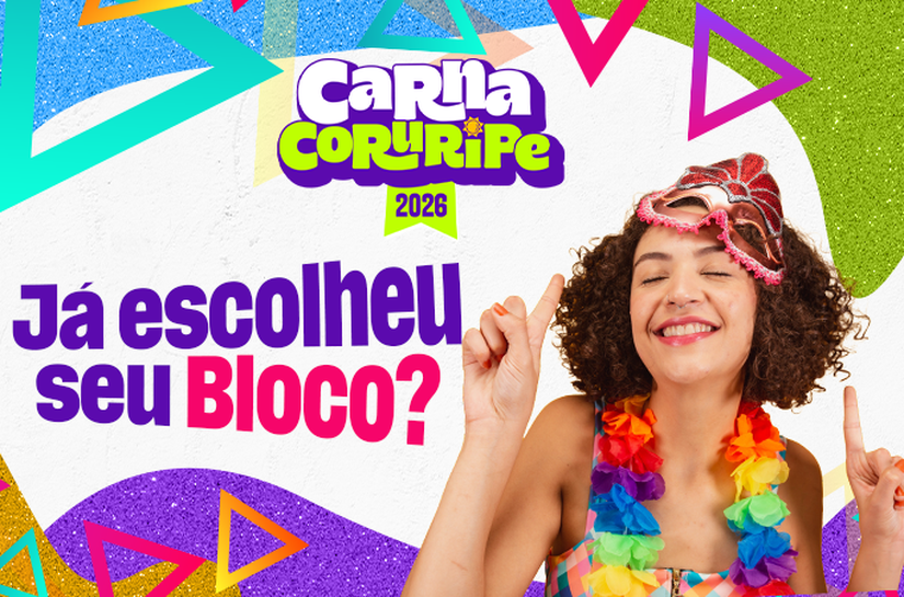 Carna de Coruripe 2026 terá blocos para todas as idades e programação descentralizada