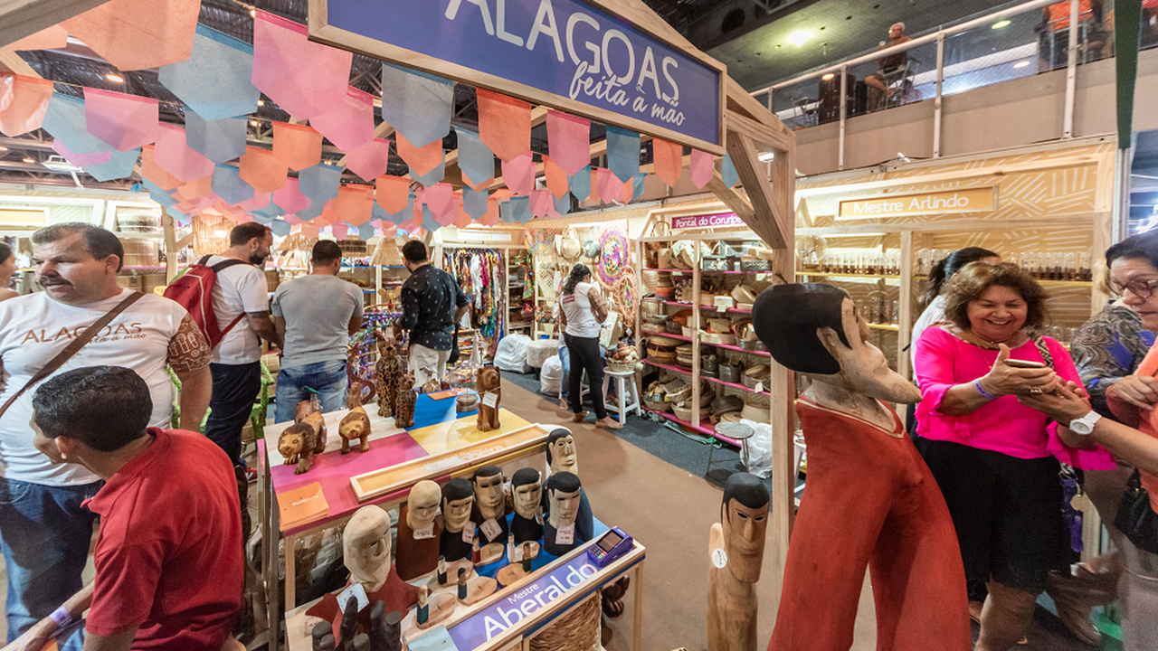 Artesãos alagoanos podem se inscrever até o dia 14 em edital para participar de feiras de artesanato