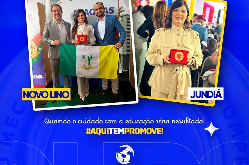 Selo Ouro Compromisso Criança Nacional Criança Alfabetizada: Instituto Terra comemora resultados do Promove em Novo Lino e Jundiá
