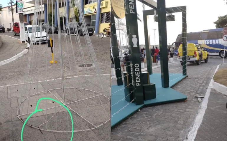 Vandalismo compromete o Penedo Luz e causa prejuízos à cidade