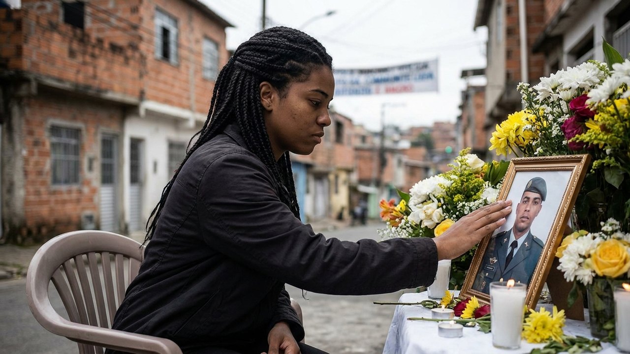 Filha de policial do Bope morto na Gardênia Azul homenageia o pai: 'meu melhor amigo'