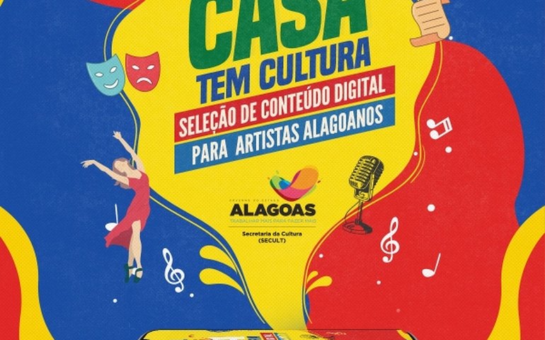 “Festival Dendi Casa Tem Cultura” abre inscrições nesta segunda-feira (20)