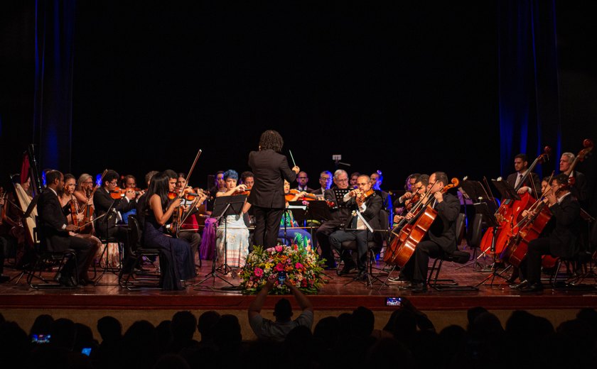 Orquestra Filarmônica de Alagoas abre estação das flores com espetáculo