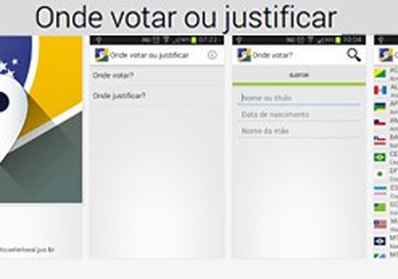 Aplicativo da Justiça Eleitoral ajuda a encontrar o local de votação ou de justificativa