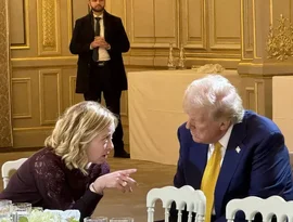 Embaixador italiano nos EUA diz que relação entre Meloni e Trump é 'sólida'