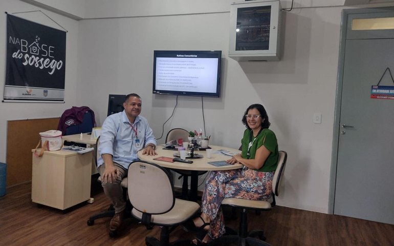 Ouvidora-geral da Segurança Pública do Rio Grande Norte conhece ações desenvolvidas em Alagoas