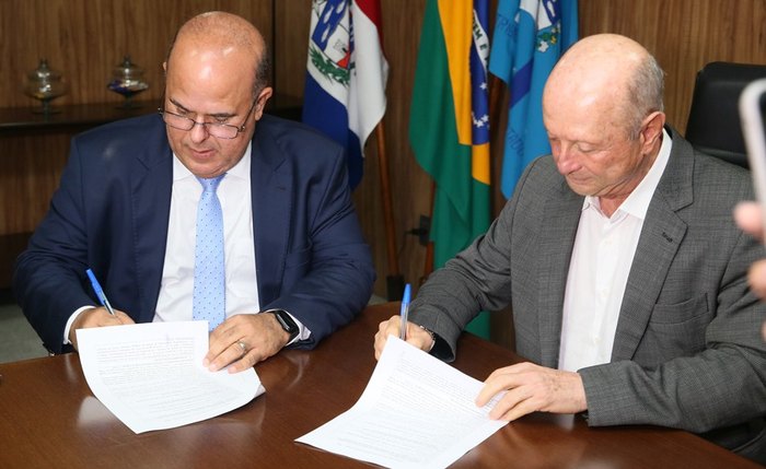 Presidentes Fernando Tourinho e Fernando Toledo assinam parceria