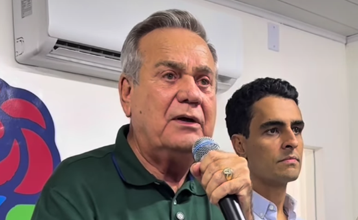 Ronaldo Lessa discursou ao lado de JHC durante encontro do diretório do PDT em Alagoas