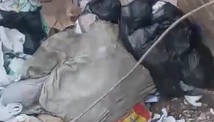 Corpo é encontrado dentro de saco plástico na antiga estação ferroviária de Aracaju; VÍDEO