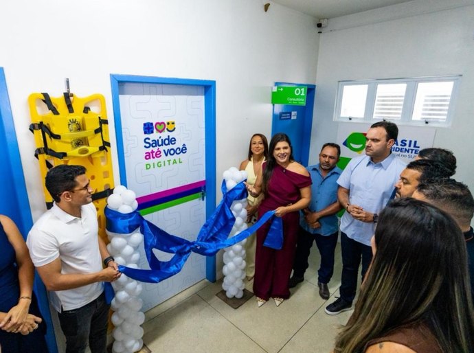 Governo de Alagoas inaugura em Novo Lino a 62ª sala do Programa Saúde Até Você Digital