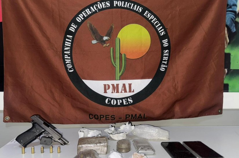 Ações da PM no Sertão retiram drogas e armas das ruas