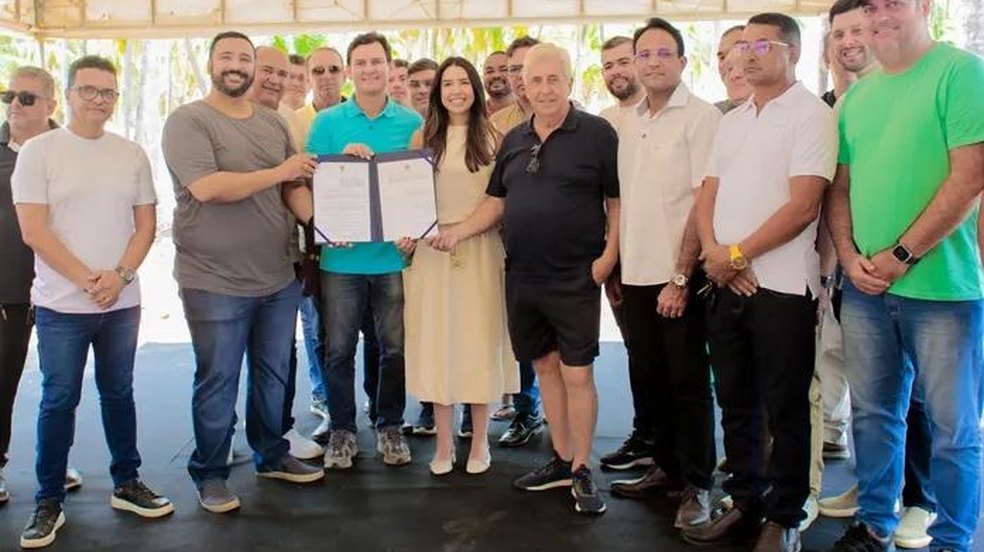 Vila Galé Coruripe: Ao lado do prefeito Marcelo Beltrão, presidente do Grupo anuncia que obras iniciam no segundo semestre
