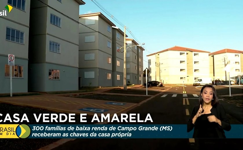 Habitações populares da Casa Verde e Amarela são entregues em Campo Grande