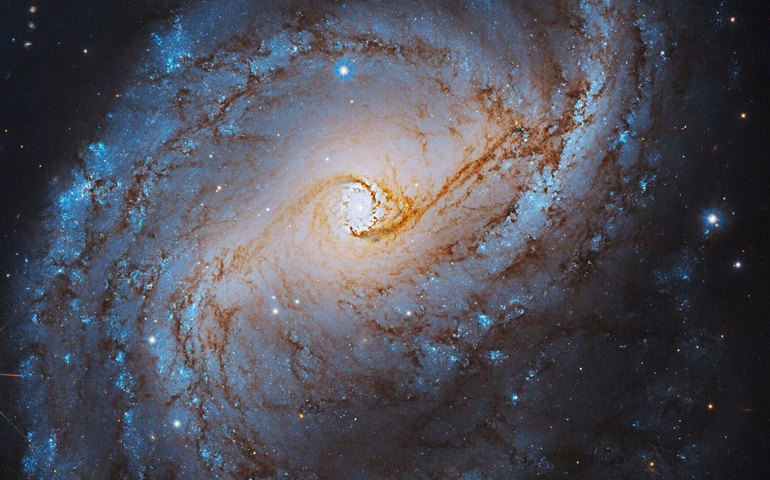 Telescópio detecta disco estranho em torno de estrela que poderia quebrar teorias atuais da formação de planetas