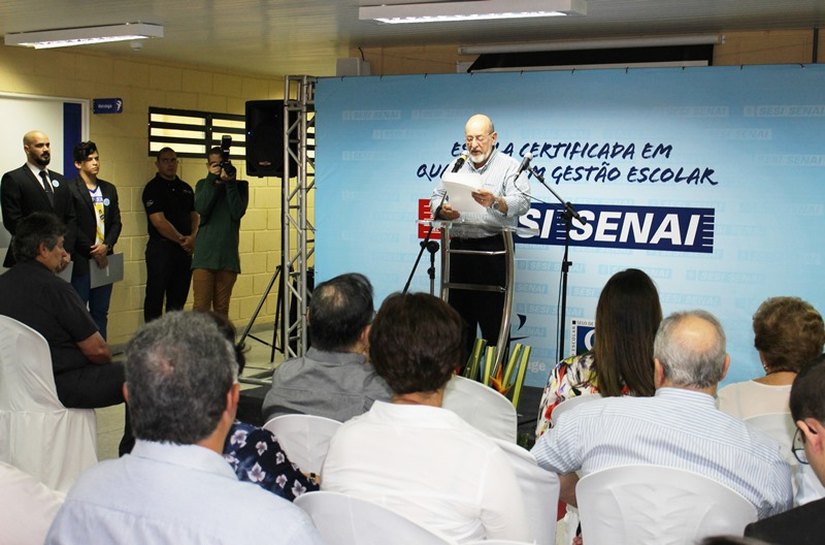 Escola Sesi/Senai é a 3ª do Sistema S a conquistar certificação internacional