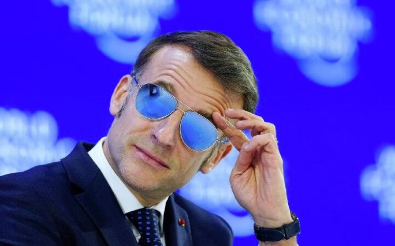‘Macron está encurralado’: discurso de presidente francês em Davos revela contradições