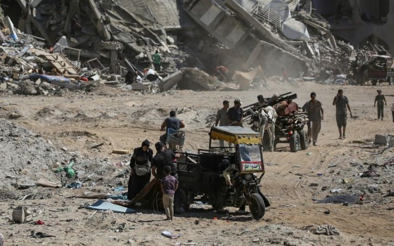 Ministério de Saúde confirma 19 mortes, e não 40, em ataque a zona humanitária em Gaza