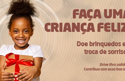 Drive-thru Solidário volta em mais uma campanha para Dia das Crianças