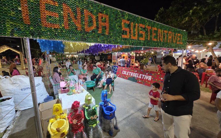 Alurb encerra participação no Festival Sabores de Alagoas com mais de 200 quilos de recicláveis coletados
