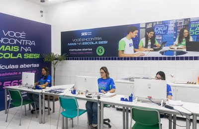 Descontos de até 25% para matrículas e rematrículas das Escolas SESI vão até 7 de novembro