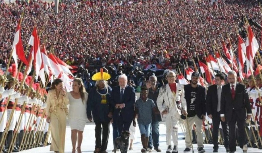 Posse de Lula e Alckmin: momento histórico de grande emoção