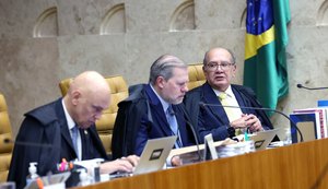 Os ministros do STF, Alexandre de Moraes, Dias Toffoli e Gilmar Mendes / Foto: Luiz Silveira/STF