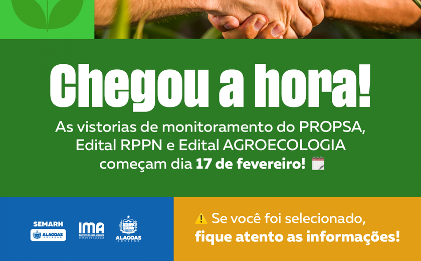 IMA inicia monitoramento do Programa Estadual de Pagamento por Serviços Ambientais