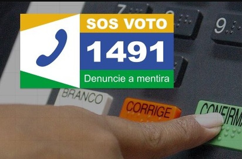 Saiba como funciona o número para denunciar mentiras sobre as Eleições 2024
