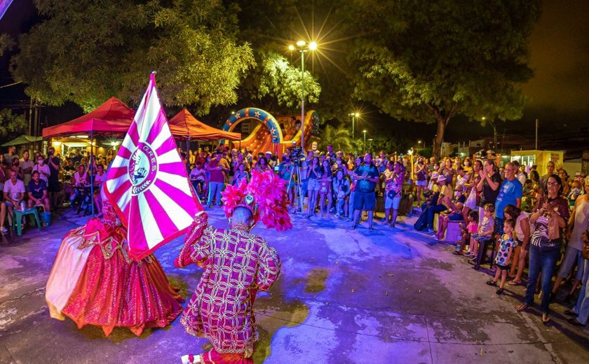 Carnaval da Paz: Prefeitura promove apresentações de escolas de samba em praças públicas