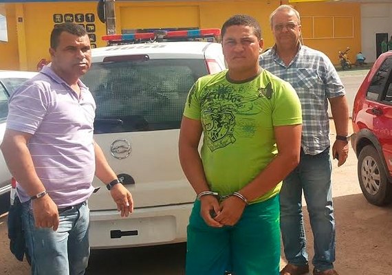 Agreste: PC detém pedreiro acusado de matar com faca peixeira