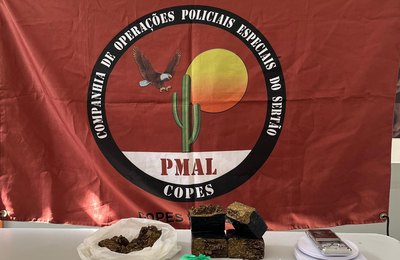 Operação da COPES Caatinga termina com duas prisões e apreensão de drogas em Mata Grande