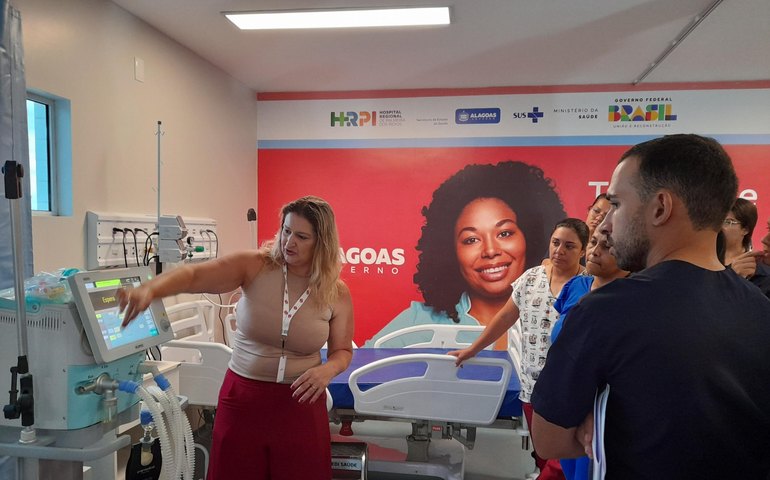 Profissionais do Hospital Regional de Palmeira dos Índios participam de capacitação sobre segurança assistencial