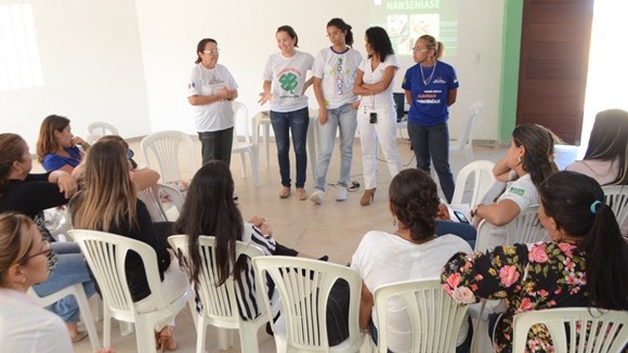 Profissionais de saúde da SGAP fazem capacitação sobre hanseníase