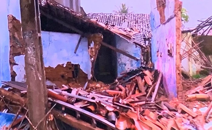 Apesar do susto, ninguém ficou ferido