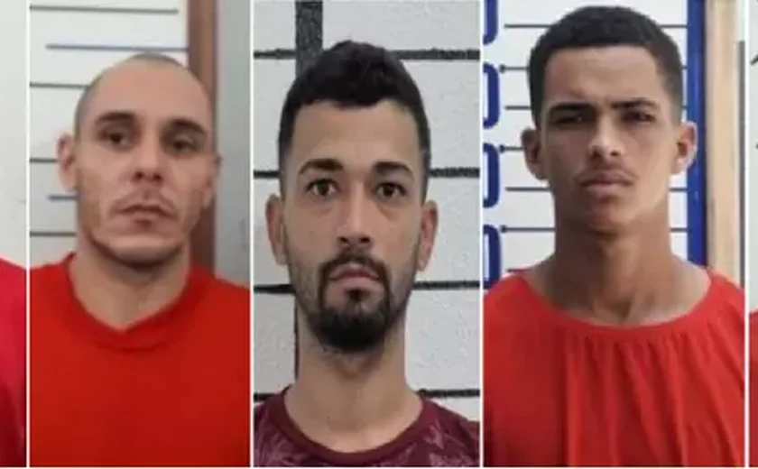 Cinco detentos escapam de presídio usando corda feita com lençóis