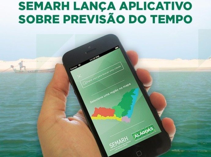 Aplicativo sobre a previsão do tempo será lançado no Governo Presente