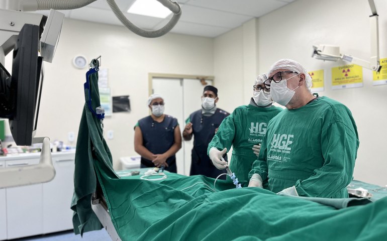 Serviço de Hemodinâmica do HGE realizou mais de 870 procedimentos em nove meses