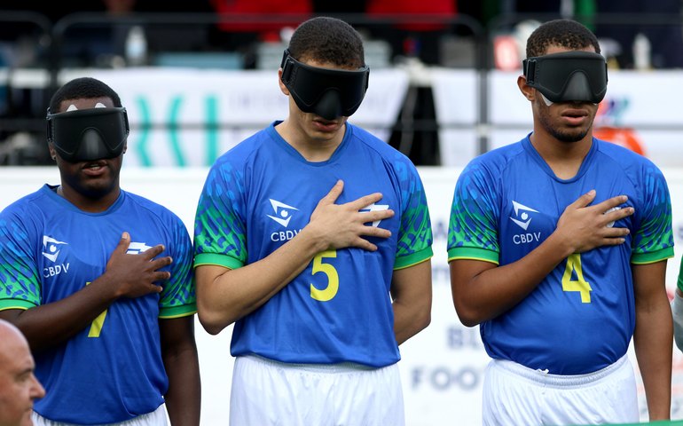 Brasil perde para China no Mundial de Futebol para Cegos, na semifinal